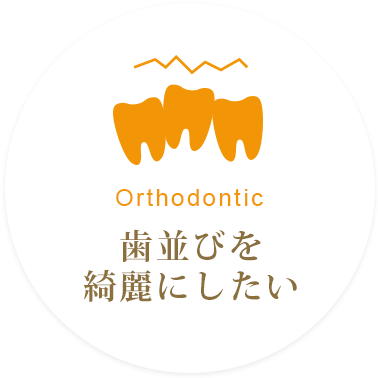 Orthodontic 歯並びを綺麗にしたい